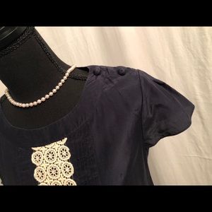 Banana Republic Crochet Lace Top